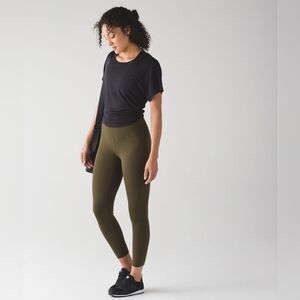 Lululemon Align Pant II Military Green Size 2 in GUC